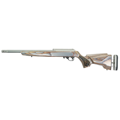 [BRO-22-D-SC] Black Rain Ordnance Deluxe .22 LR 16" Threaded Barrel Shady Camo 10 Round