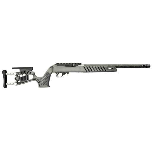 [BRO-22-P-SGB] Black Rain Ordnance Professional .22 LR 18.5" Threaded Barrel Cerakote Smiths Gray Battleworn 10 Round