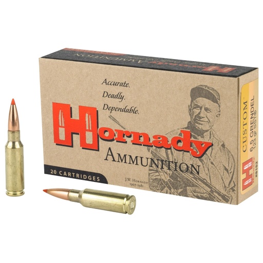 [8152] Hornady Custom Ammunition 6.5 Grendel 123 Grain SST 20 Round Box 