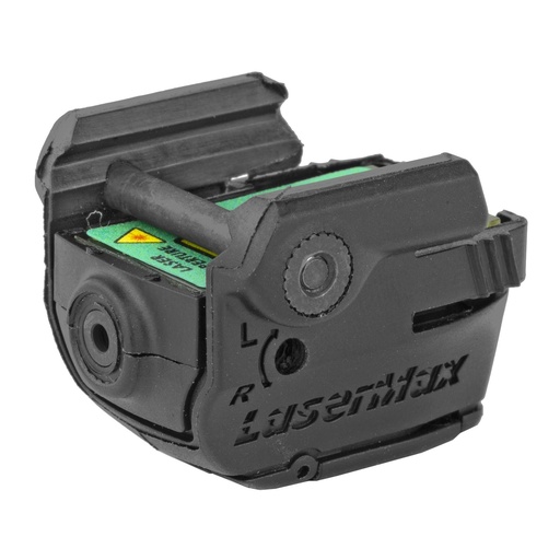 [MICRO-2-G] LaserMax Micro UniMax Green Laser Fits Picatinny Black with Battery 