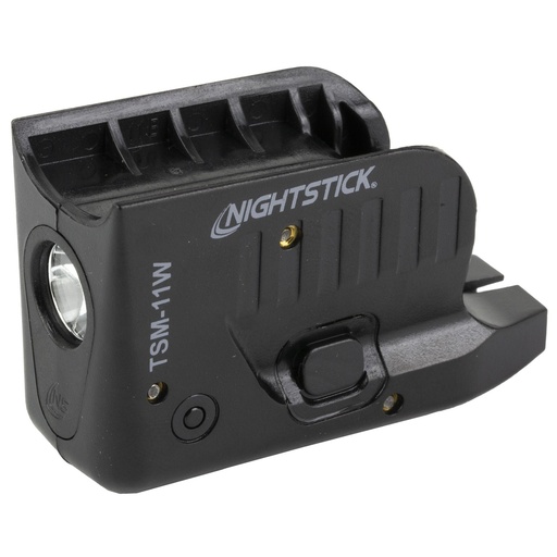 [TSM-11W] Nightstick TSM-11W Subcompact Tactical Weapon-Mounted Light Fits Glock 42 43 43X 48 150 Lumens Black Rechargeable Battery 