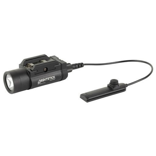 [TWM-854XL] Nightstick TWM-854XL Tactical Weapon Mounted Light 850 Lumens 1.75 Hour Runtime IP-X7 Waterproof Black Includes Remote Pressure Switch 