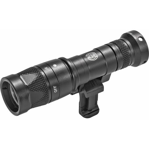 [M340V-BK-PRO] Surefire M340V Scout Pro Flashlight LED 250 Lumens White Light/100mW of IR Black 1913 Picatinny Mount installed MLOK Mount included Z68 On/Off Tailcap 