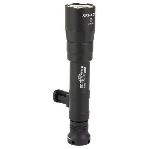 [M640DFT-BK-PRO] Surefire M640DFT Scout Light Flashlight 1000 Lumens Z68 On/Off Tailcap Black Includes MLOK Adapter & 18650 Rechargeable Battery 