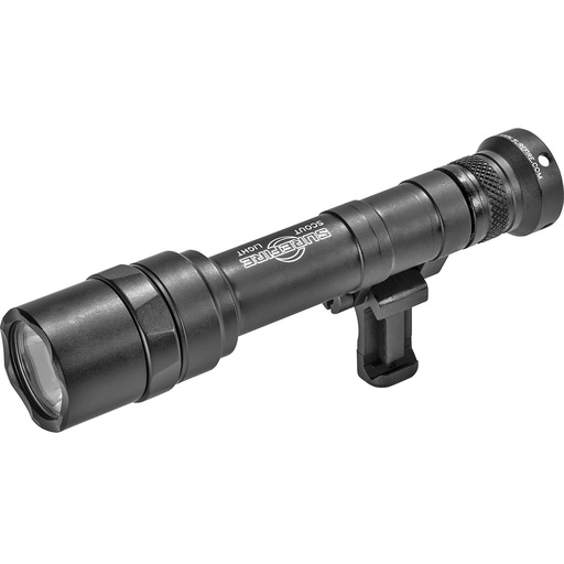 [M640U-BK-PRO] Surefire M640U Scout Pro Flashlight LED 1000 Lumens Black 1913 Picatinny Mount Installed MLOK Mount Included Z68 On/Off Tailcap 