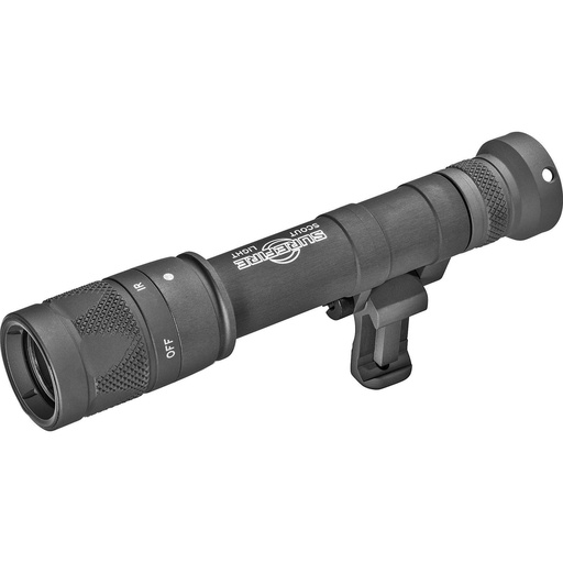[M640V-BK-PRO] Surefire M640V Scout Pro Flashlight LED 350 Lumens White Light/120mW of IR Black 1913 Picatinny MLOK Mount included Z68 On/Off Tailcap 