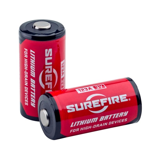 [SF2-SW-BULK] Surefire Fishbowl Battery Display CR123A Lithium 65 Pairs Red 