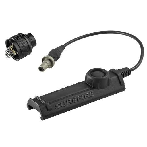 [UE-SR07-BK] Surefire Replacement Rear Cap Assembly Fits M6XX Scoutlight Series Includes SR07 Rail Mount Tape Switch Black
