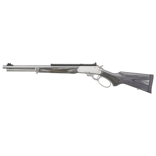 [70478] Marlin 1895 SBL .45-70 Government 19" Threaded Cold Hammer-Forged Barrel Polished Stainless Finish Gray Laminate Stock 6 Round