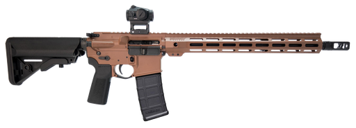 Bushmaster Bravo Zulu Rifle 556NATO 16" Barrel 30Rds Federal Brown