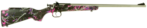 Crickett Youth 22 LR 16.12" Stainless Steel Barrel 1Rd Muddy Girl