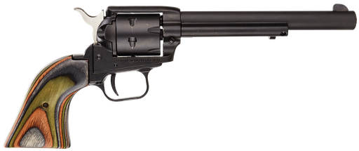 Heritage Rough Rider  22 LR/22 WMR 6.50" Black Satin Steel Barrel 6Rds Camo Laminate Grip 