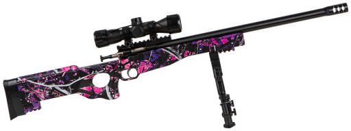 Crickett Precision Package 22 LR Caliber  16.12" Bull Barrel 1Rd  Muddy Girl 