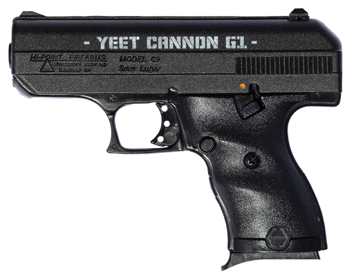 Hi-Point Firearms C9 Yeet Cannon G1 9mm 3.5" Barrel 8Rds Black