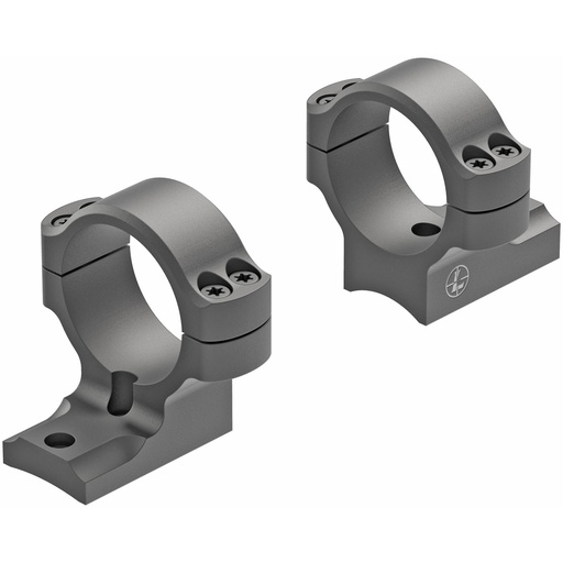 [171112] Leupold BackCountry Rings 30mm Med 2 Piece Fits Remington 700 Matte Black 