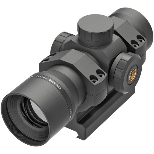 [180092] Leupold Freedom RDS 1MOA Red Dot 27mm Objective 34mm Tube Matte Black AR-Height Mount Included 