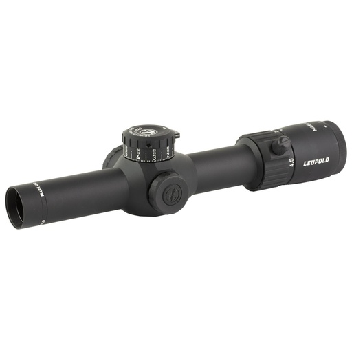 [183316] Leupold Mark 4HD Rifle Scope 1-4.5X24mm 30mm Maintube Illuminated FireDot TMR Reticle Matte Finish Black Second Focal Plane 