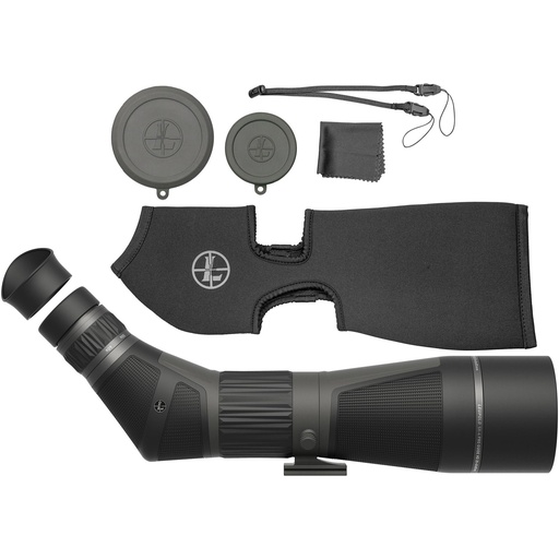 [185679] Leupold SX-4 ProGuide HD Gen2 Angled Spotting Scope 20-60X Magnification 85mm Objective Shadow Gray 