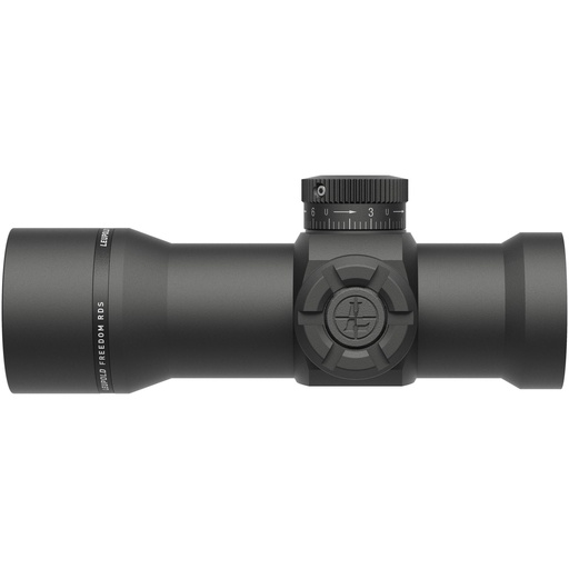 [186280] Leupold Freedom RDS Muzzleloader 1X Magnification Second Focal Plane Illuminated 1MOA Red Dot Reticle 34mm Main Tube Matte Finish Black 