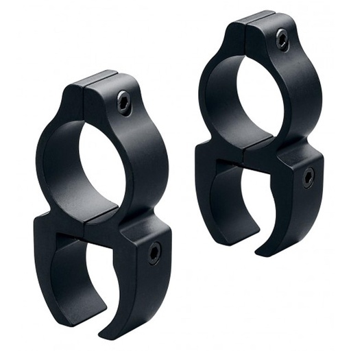 [57323] Leupold Rifleman Rings 3/8-inch Detachable See-Thru Rings Matte Finish 