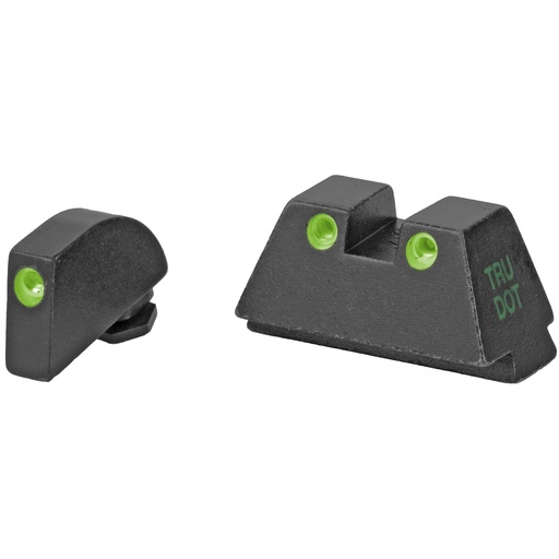[0102243191] Meprolight Tru-Dot Tritium Suppressor Sight Green/Green Fits Glock Standard Frames 9MM/357SIG/40S&W/45GAP 