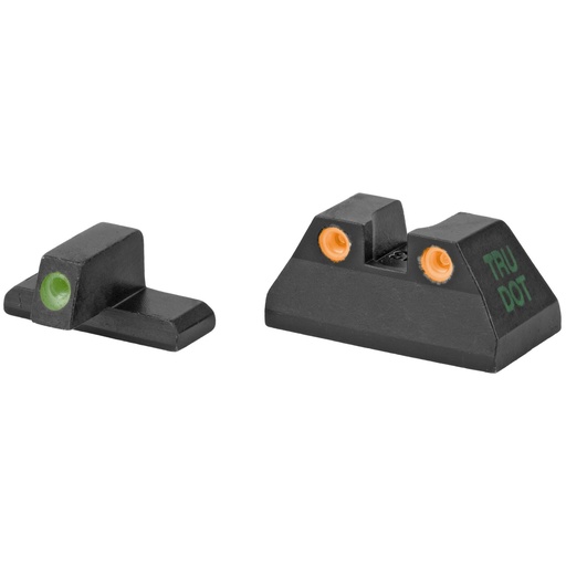 [0115163301] Meprolight Tru-Dot Fixed Tritium Sights Green/Orange Fits HK USP Full Size 9MM/40S&W/45ACP 