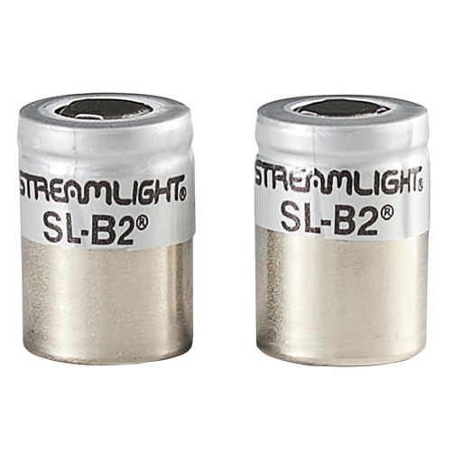 [22121] Streamlight SL-B2 Rechargeable Battery 2 Pack Silver and Black 