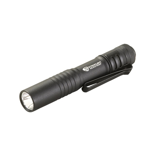 [66318] Streamlight Microstream Flashlight White LED 45 Lumens 1x AAA Battery Black 
