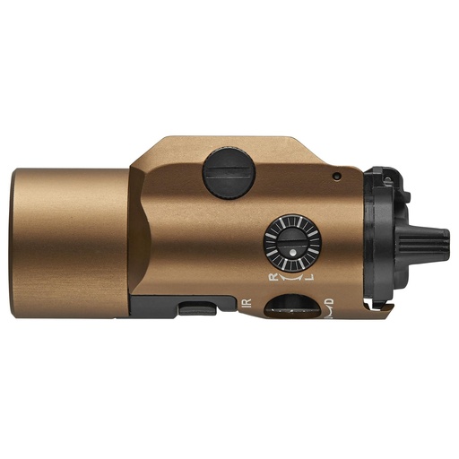 [69191] Streamlight TLR-VIR II Tac Light w/IR Laser Picatinny Visible 300 Lumen LED IR LED & Laser Coyote Brown 