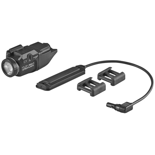 [69440] Streamlight TLR RM 1 500 Lumens 1.5 Hour Runtime Comes with Remote Pressure Switch Key Kit and (1) CR123A Lithium Battery Black 