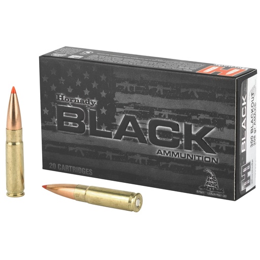 [80891] Hornady BLACK 300 AAC Blackout 208 Grain A-MAX 20 Round Box 