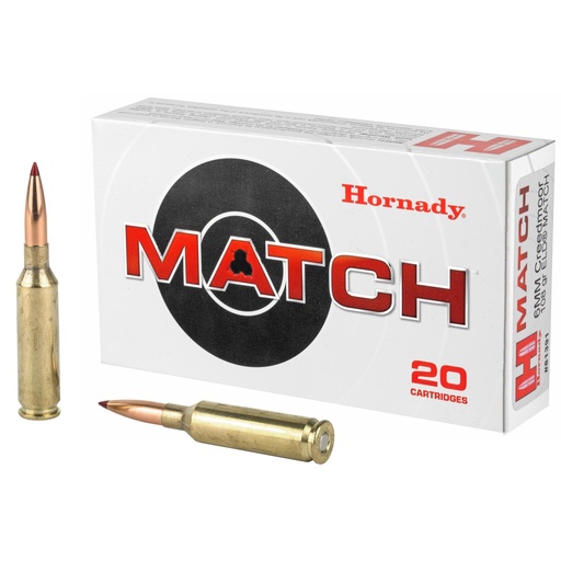 [81391] Hornady Match 6mm Creedmoor 108 Grain ELD Match 20 Round Box 