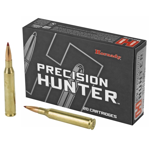 [8143] Hornady Precision Hunter 25-06 Rem 110 Grain ELD-X 20 Round Box 
