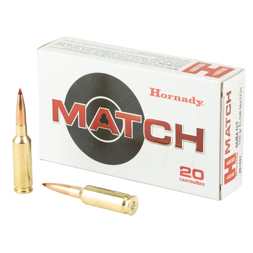 [81597] Hornady Match 6MM GT 109 Grain ELD Match Bullet 20 Round Box 