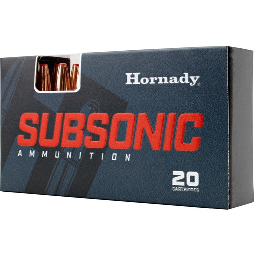 [82272] Hornady Subsonic 338 ARC 307 Grain Sub-X 20 Round Box 
