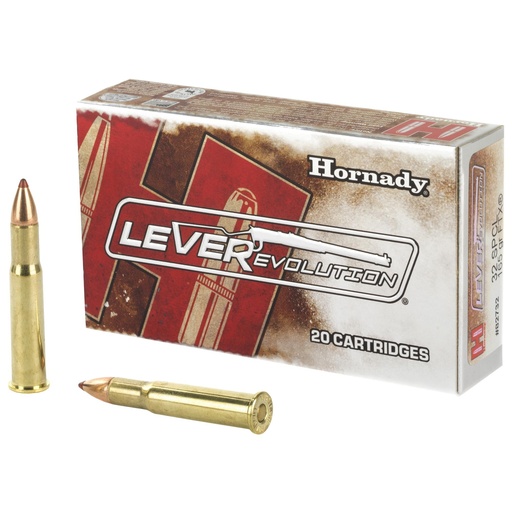 [82732] Hornady LeverEvolution 32 Winchester Special 165 Grain FlexTip 20 Round Box 