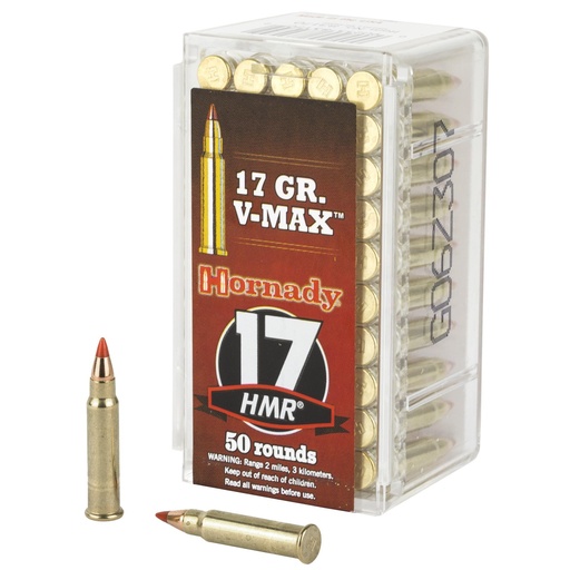 [83170] Hornady Varmint Express 17HMR 17 Grain V-Max 50 Round Box 