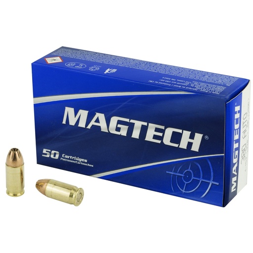[380B] Magtech Sport Shooting 380ACP 95 Grain Jacketed Hollow Point 50 Round Box 
