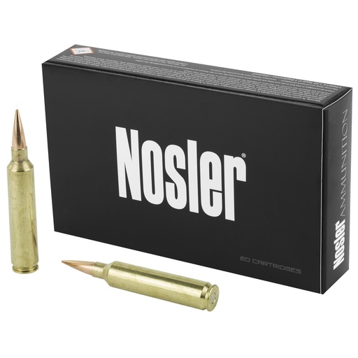 [60141] Nosler RDF HPBT 28 Nosler 185 Grain Rifle Ammunition 20 Round Box 