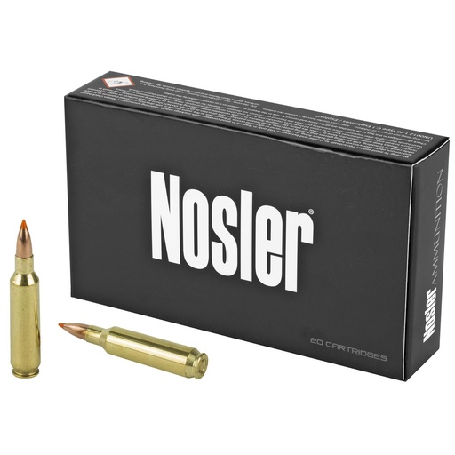 [61030] Nosler Trophy 22 Nosler Lead Free 55 Grain Ballistic Tip 20 Round Box California Certified Nonlead Ammunition 