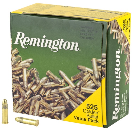 [21250] Remington Bulk 22LR 36 Grain Hollow Point 525 Round Brick 