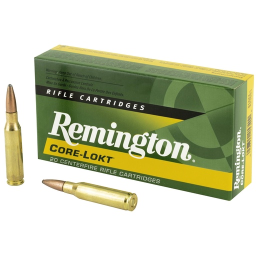 [21337] Remington Core Lokt 7MM-08 140 Grain Pointed Soft Point 20 Round Box 