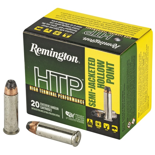 [22293] Remington High Terminal Performance 38 Special 110 Grain Semi Jacketed Hollow Point 20 Round Box 