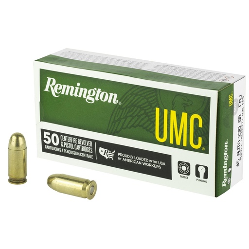 [23726] Remington UMC 45 ACP 230 Grain Full Metal Jacket 50 Round Box 