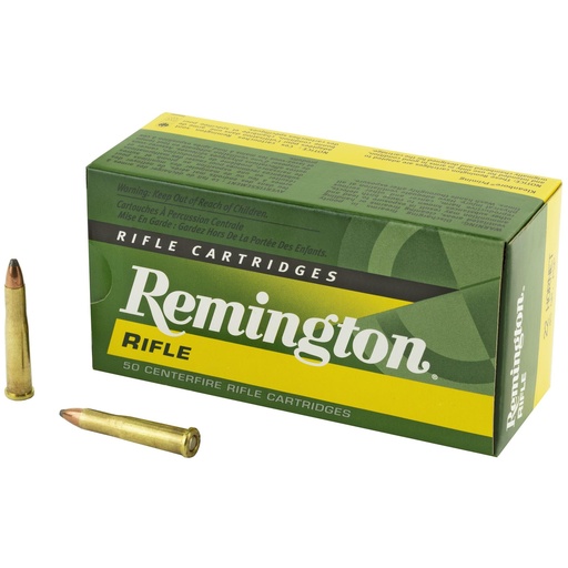 [28376] Remington High Performance 22 Hornet 45 Grain Pointed Soft Point 50 Round Box 