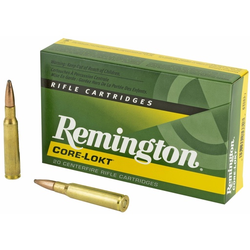 [29031] Remington Core Lokt 7x57 140 Grain Pointed Soft Point 20 Round Box 