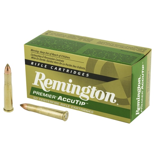 [29154] Remington Premier AccuTip 22 Hornet 35 Grain AccuTip-V 50 Round Box 