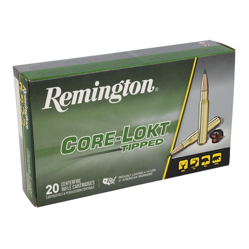 [R20043] Remington Core Lokt Tipped 6.5 PRC 140 Grain Core-Lokt Polymer Tip 20 Round Box 