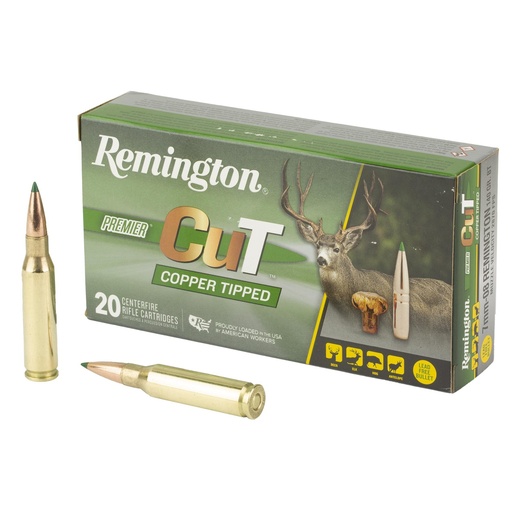 [R22339] Remington Premier CuT 7MM-08 140 Grain Copper Tipped 20 Round Box 