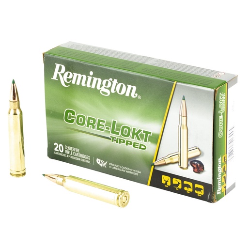 [R29038] Remington CORE-LOKT TIPPED 300 Winchester Magnum 180 Grain Polymer Tip 20 Round Box 